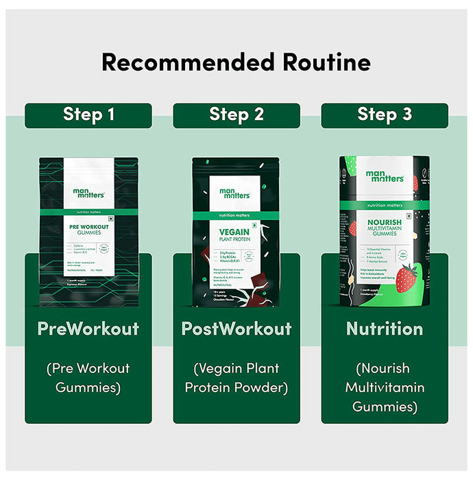 Man Matters Pre Workout Gummies