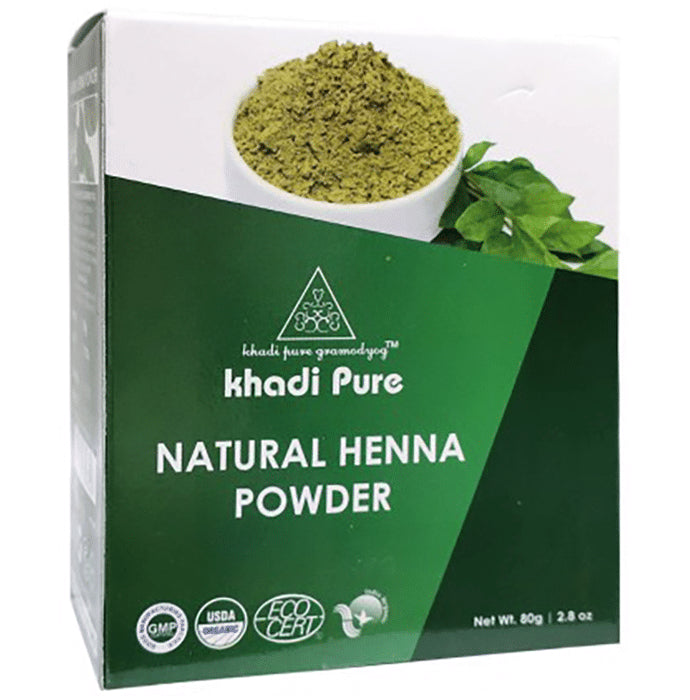 Khadi Pure Natural Henna Powder - Classic Derma