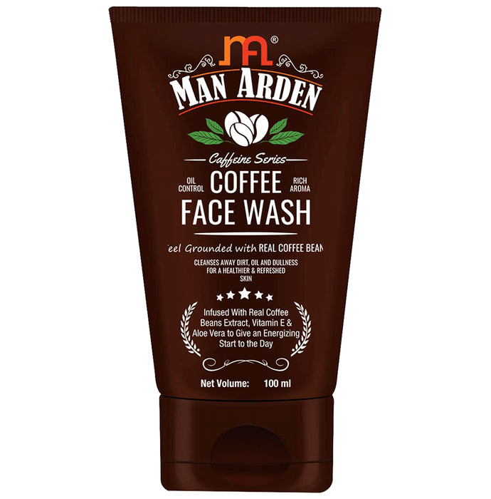 Man Arden Recharge Coffee Face Wash - Classic Derma