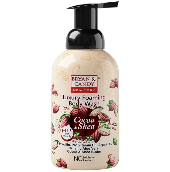 Bryan & Candy Luxury Foaming Body Wash Cocoa & Shea - Classic Derma