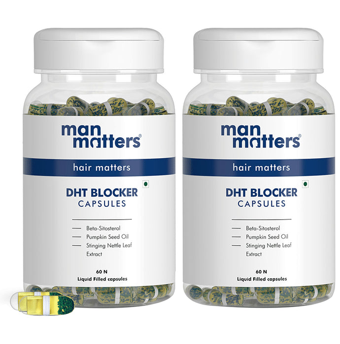 Man Matters DHT Blocker Capsule (60 Each) - Classic Derma