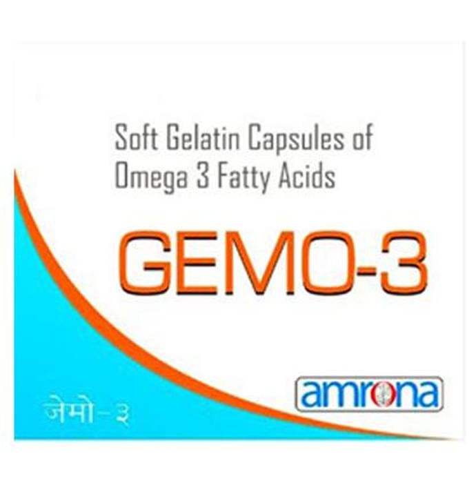 Gemo-3 Soft Gelatin Capsule - Classic Derma