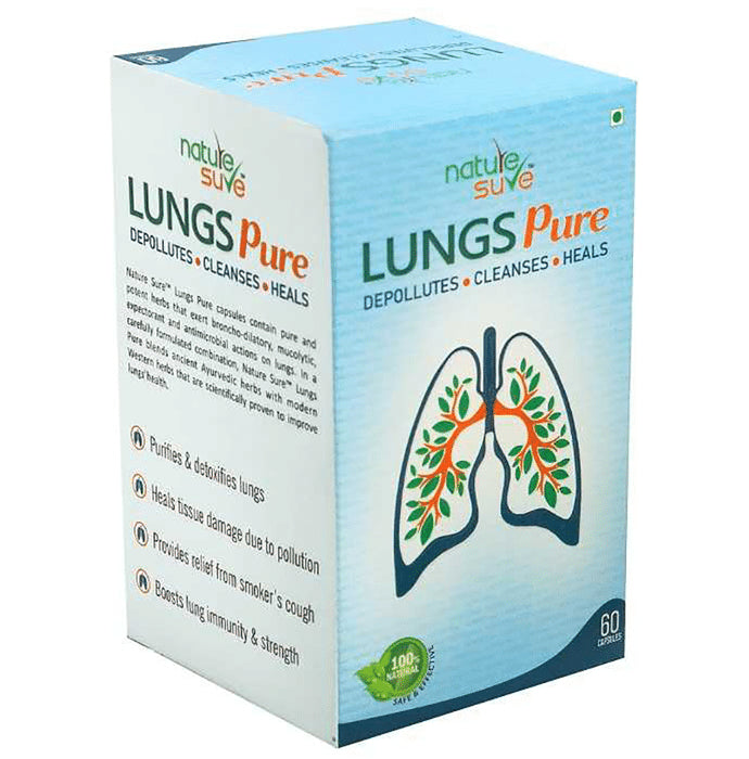 Nature Sure Lungs Pure Capsule - Classic Derma