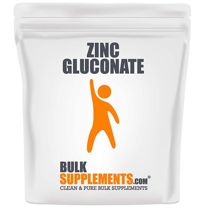 Bulk Supplements Zinc Gluconate - Classic Derma