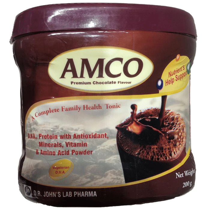 Amco Family Health Protein Tonic Powder | Flavour Chocolate - Classic Derma
