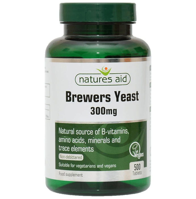 Natures Aid Brewers Yeast 300 mg Tablet - Classic Derma