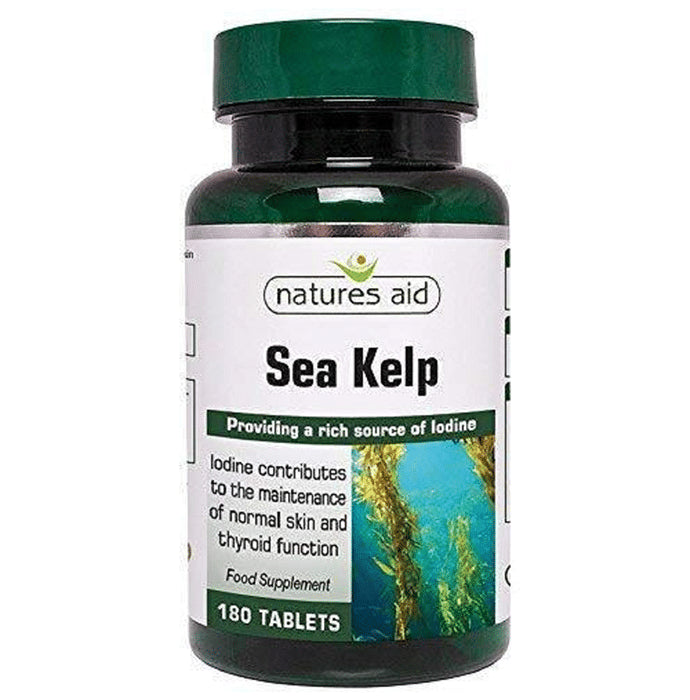 Natures Aid Sea Kelp Tablet - Classic Derma
