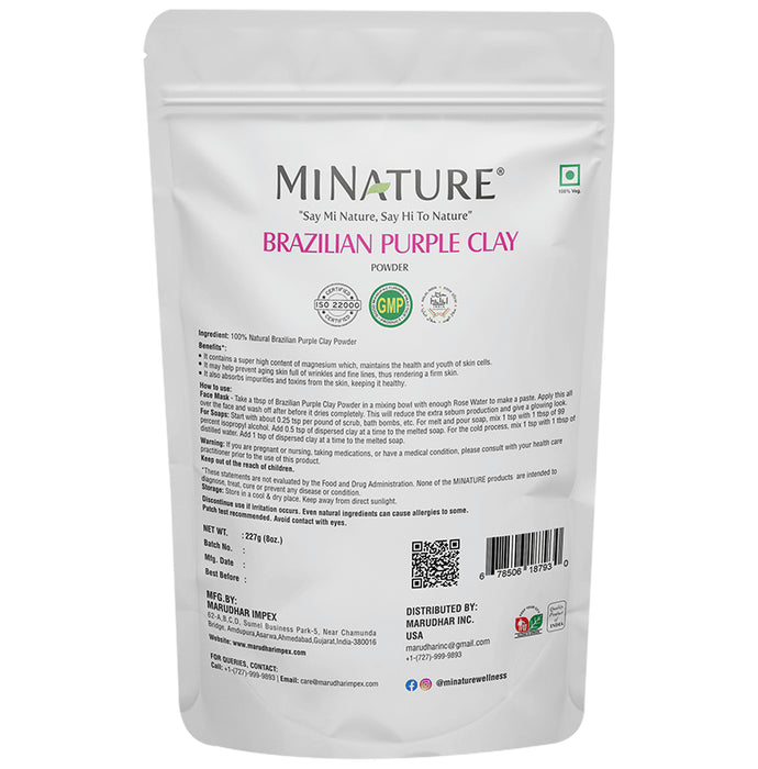 Minature Brazilian Purple Clay Powder