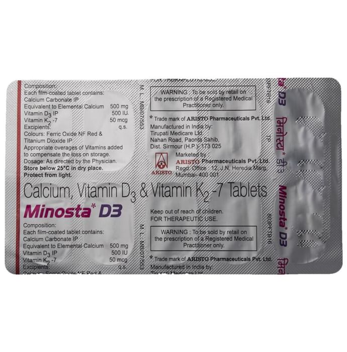 Minosta D3 Tablet