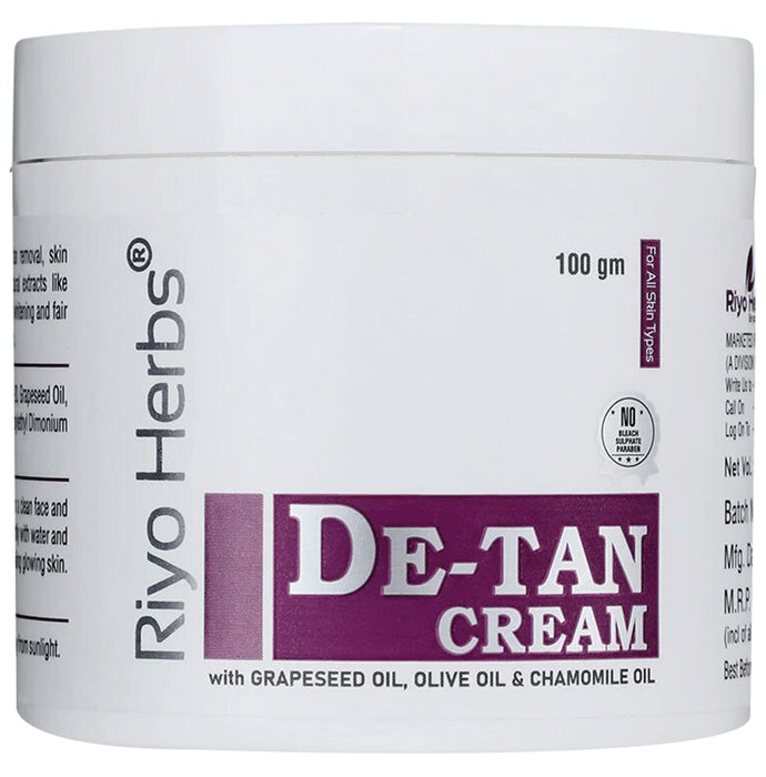 Riyo Herbs De-Tan Cream - Classic Derma