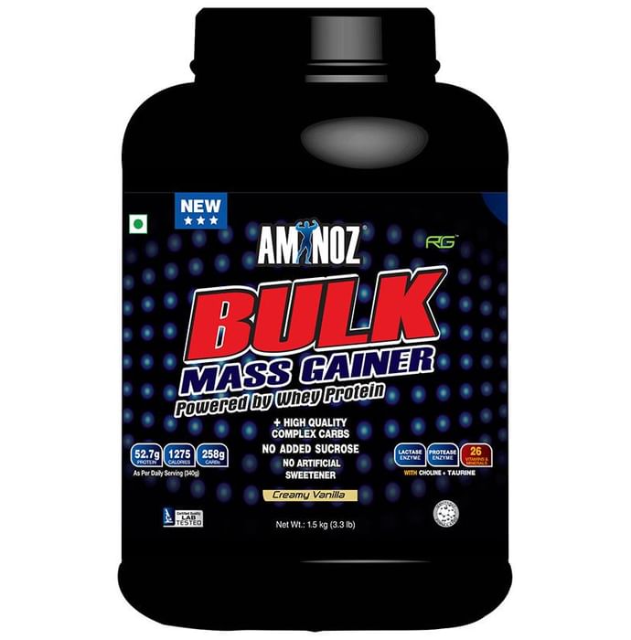 Aminoz Bulk Mass Gainer Creamy Vanilla - Classic Derma