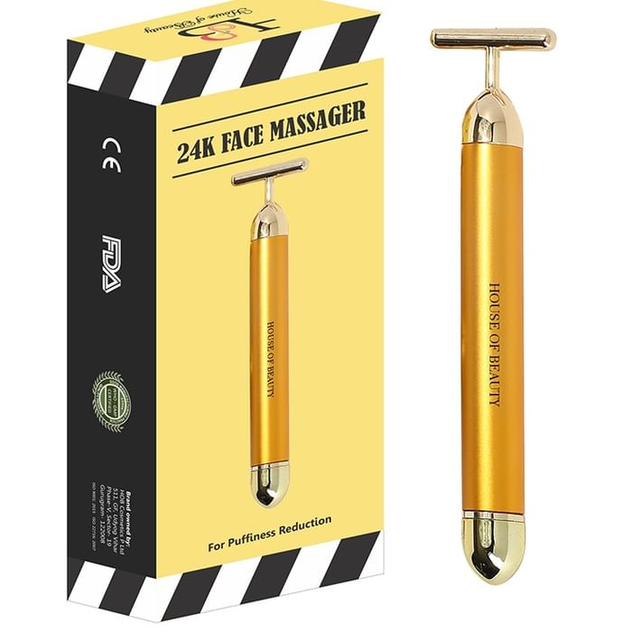 House of Beauty 24K Face Massager - Classic Derma