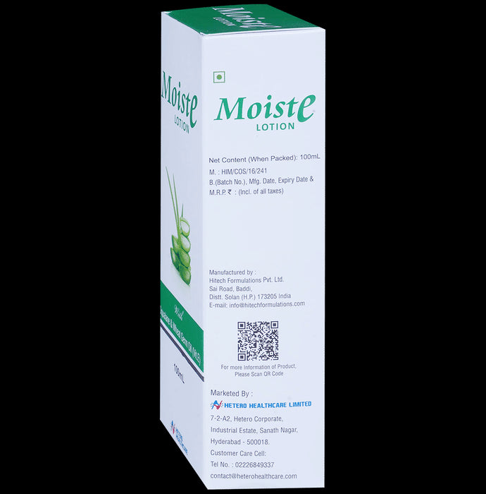 Moiste Lotion with Squalane & Wheat Germ Oil (Vitamin E)