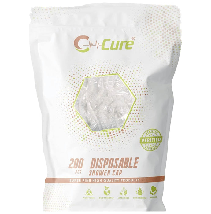 C Cure Disposable Shower Cap (200 Each) - Classic Derma
