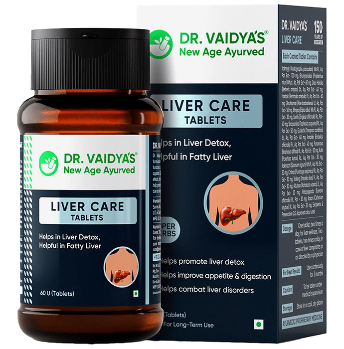 Dr. Vaidya's Liver Care Tablet - Classic Derma