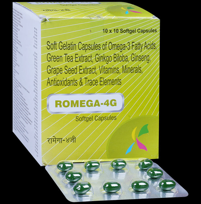 Romega-4G Softgel Capsule - Classic Derma