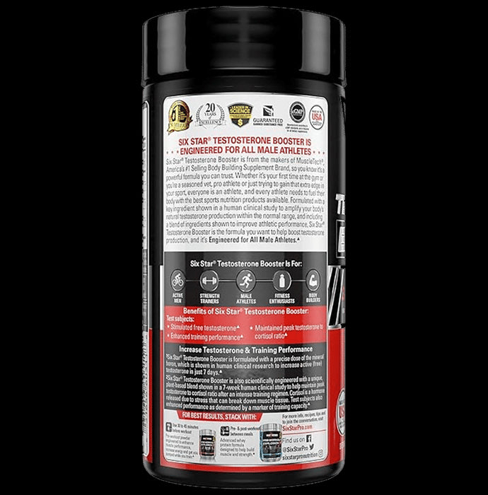 Muscletech Six Star Testosterone Booster Caplet