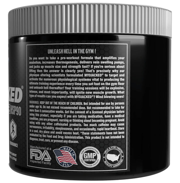 Myogenetix Myojacked Pre-workout Platinum Series Powder