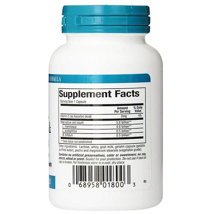 Natural Factors Acidophilus & Bifidus Goat Milk Capsule