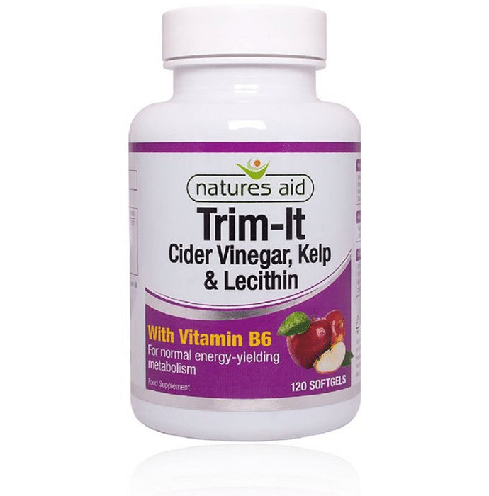 Natures Aid Trim-It Cider Vinegar, Kelp & Lecithin Softgels