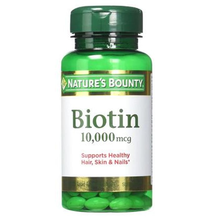 Nature's Bounty Biotin 10,000mcg Softgels - Classic Derma