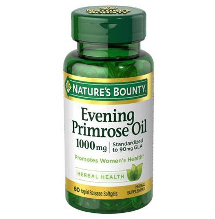 Nature's Bounty Evening Primrose Oil 1000mg Rapid Release Softgel - Classic Derma
