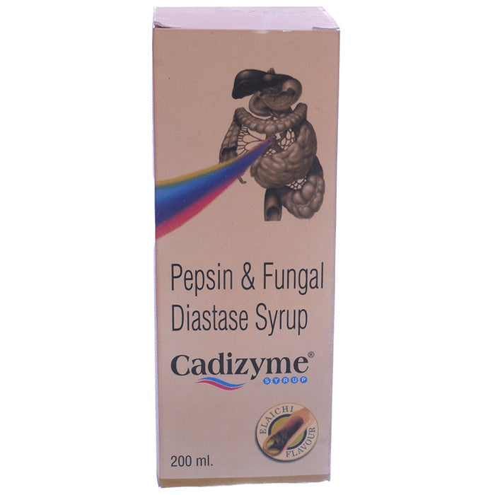 Cadizyme Syrup Elaichi - Classic Derma