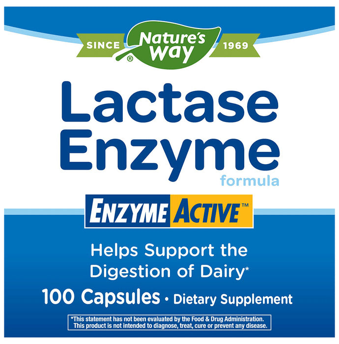 Nature's Way Lactase Enzyme Capsule
