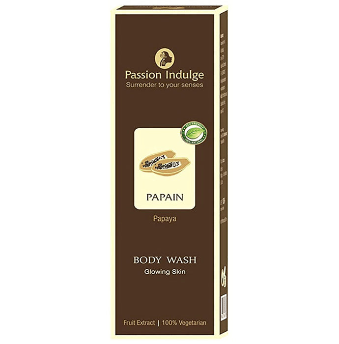 Passion Indulge Papain (Papaya) Body Wash - Classic Derma