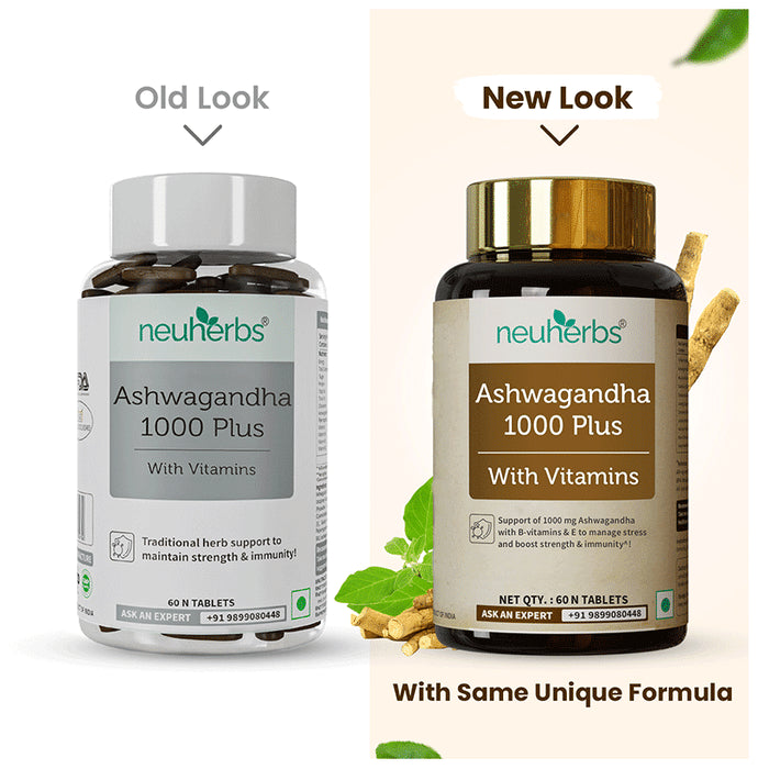 Neuherbs Ashwagandha 1000 Plus Tablet