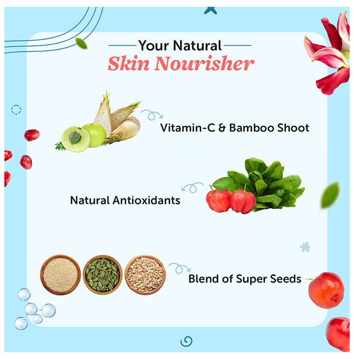 Neuherbs Skin Collagen Booster Powder Mix Fruit