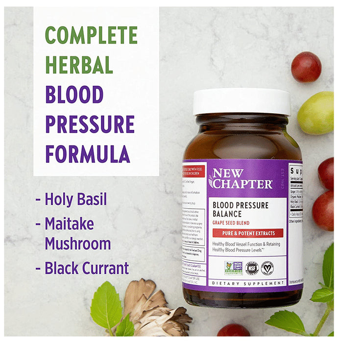New Chapter Blood Pressure Balance Vegan Capsule