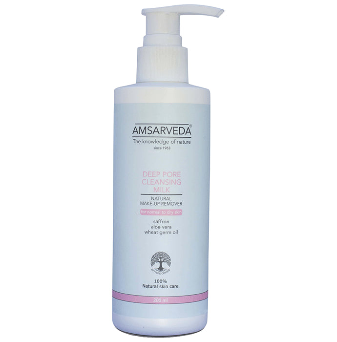 Amsarveda Deep Pore Cleansing Milk - Classic Derma
