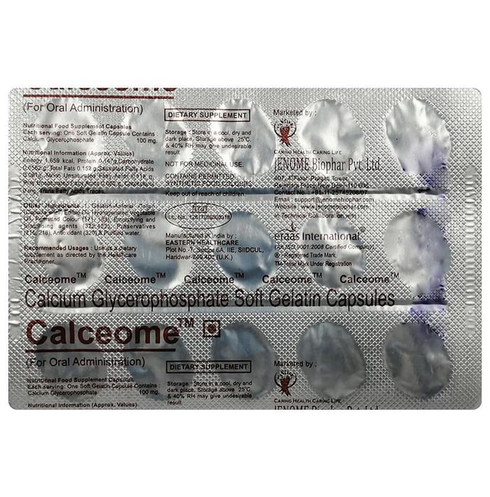 Calceome Soft Gelatin Capsule - Classic Derma