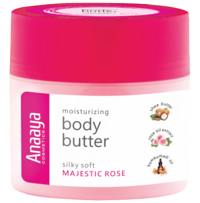 Anaaya Cosmetics Moisturising Body Butter Majestic Rose - Classic Derma