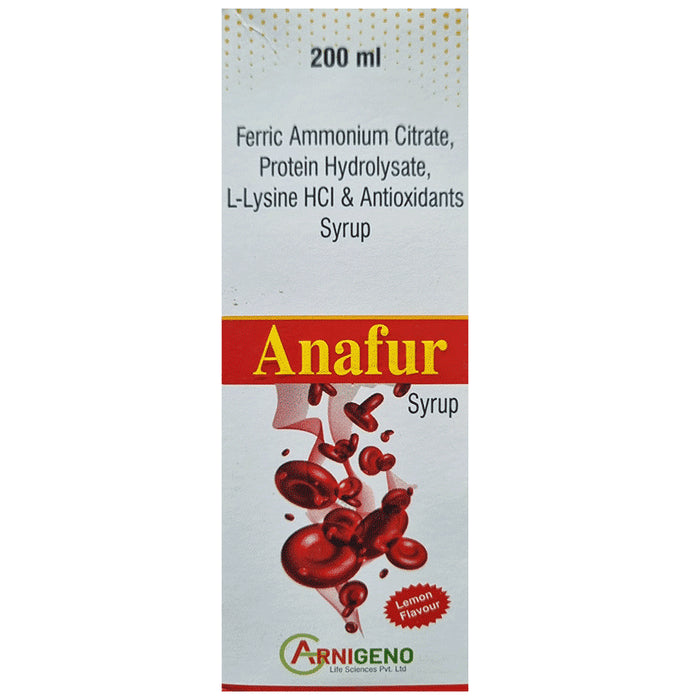 Anafur Syrup Lemon - Classic Derma