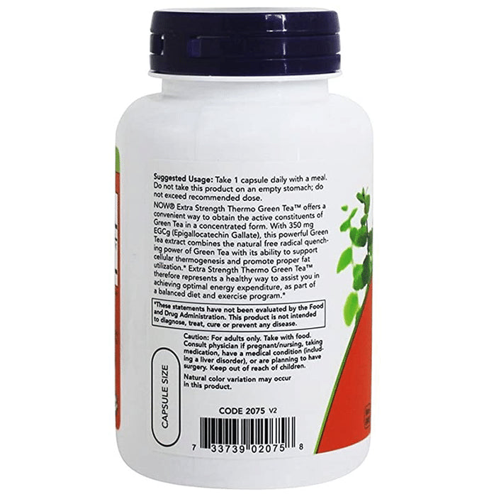 Now Extra Strength Thermo Green Tea Capsule