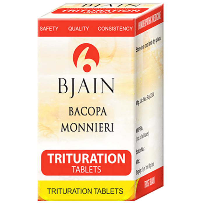Bjain Bacopa Monnieri Trituration Tablet 3X - Classic Derma