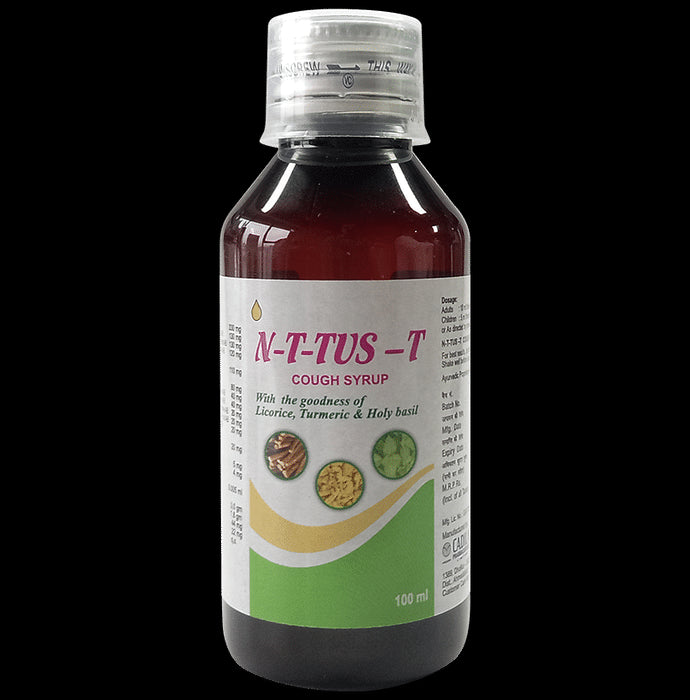 N T Tus T Cough Syrup Menthol