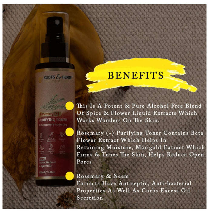 Roots and Herbs Rosemary Purifying Toner