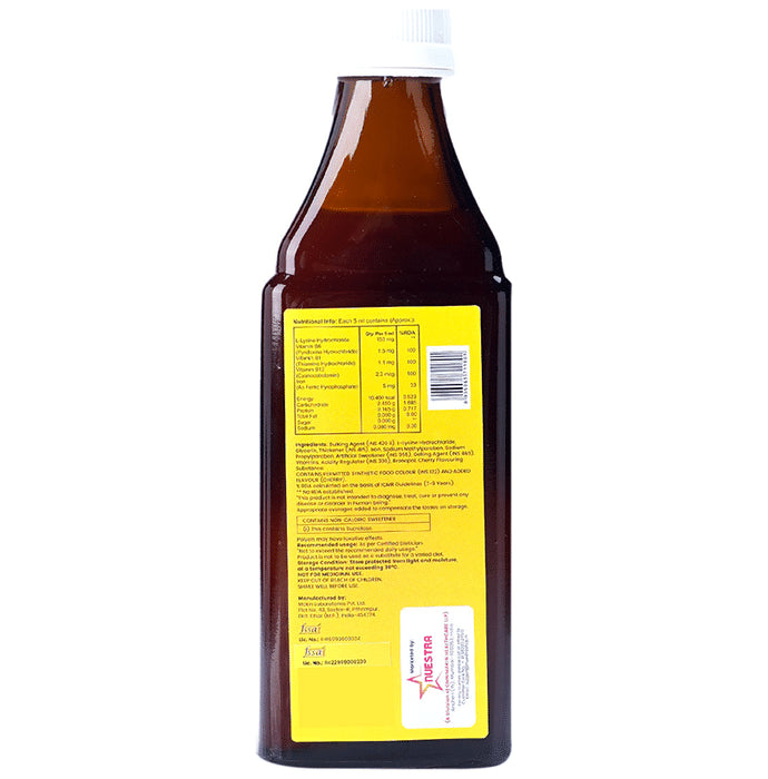 Nuestra Engrovit Height Increment Syrup for Children