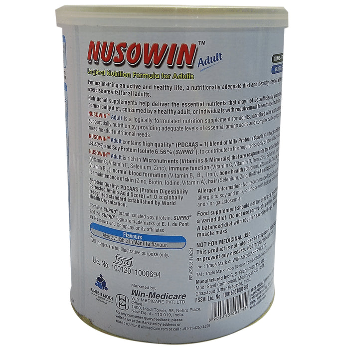 Nusowin Adult Nutrition Formula | Flavour Powder Chocolate
