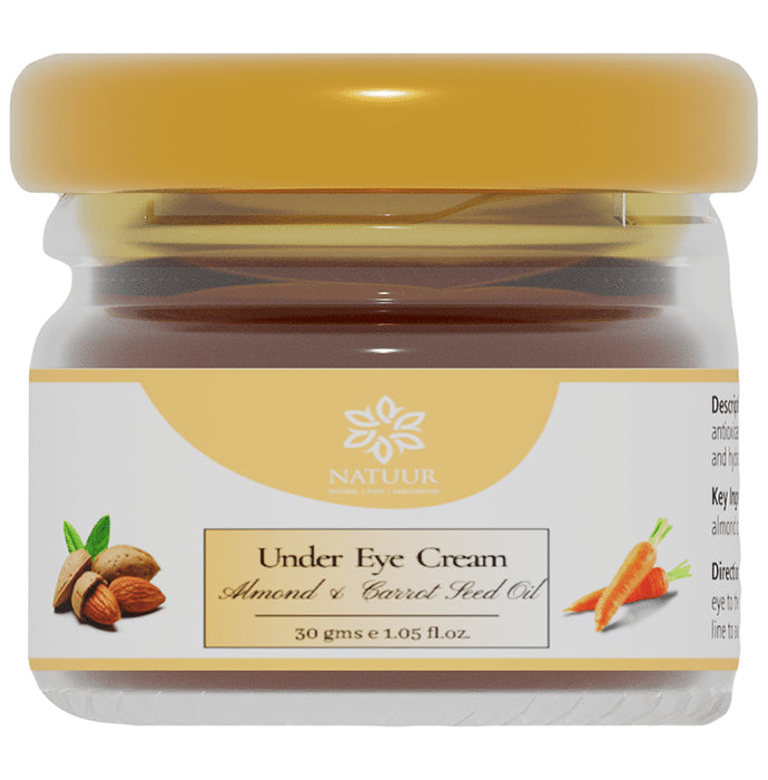 Natuur Under Eye Cream (Almond & Carrot seed oil ) - Classic Derma