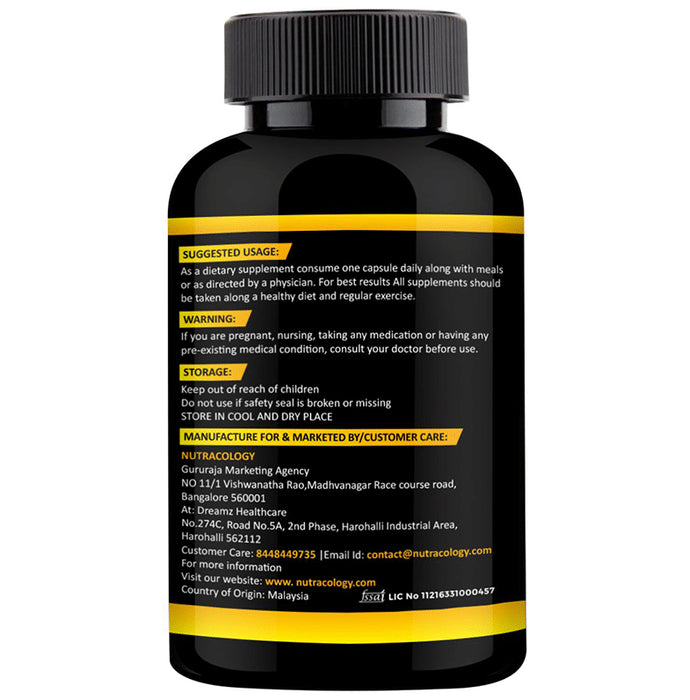 Nutracology Fadogia Argestis Capsule with Tongkat Ali | For Energy & Athletic Performance