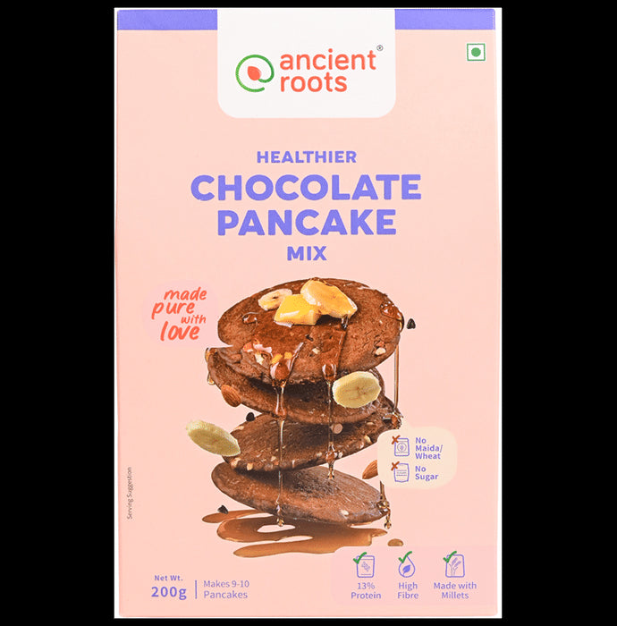 Ancient Roots Chocolate Pancake Mix - Classic Derma