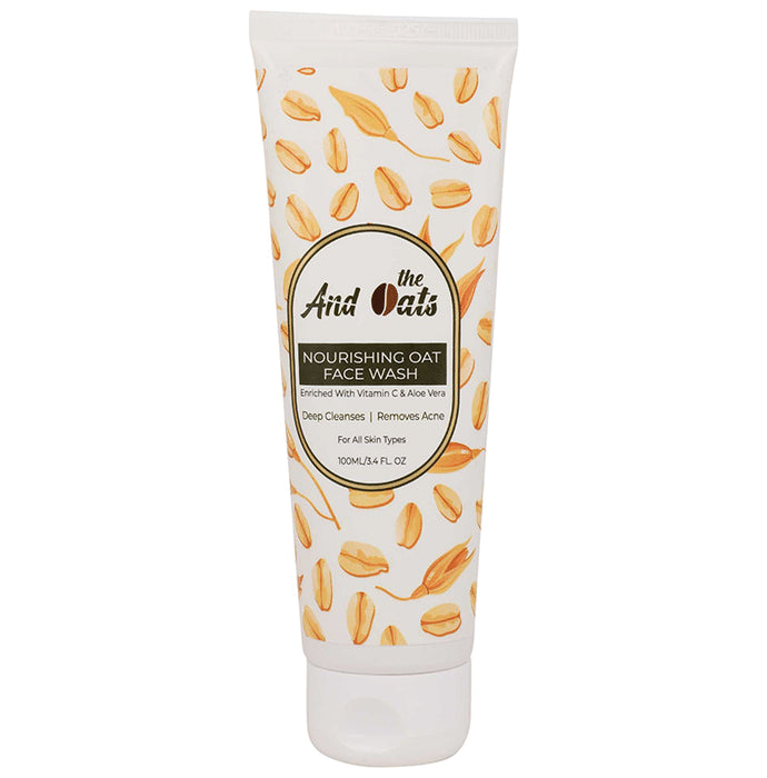 And The Oats Nourishing Oat Face Wash - Classic Derma