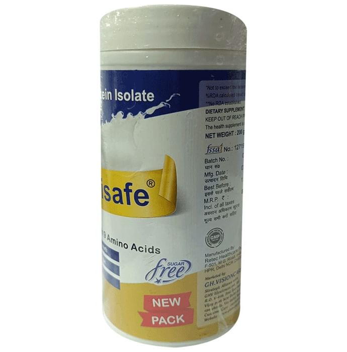 Nutrisafe 80% Soy Protein Isolate Powder Chocolate and Cardamom Sugar Free