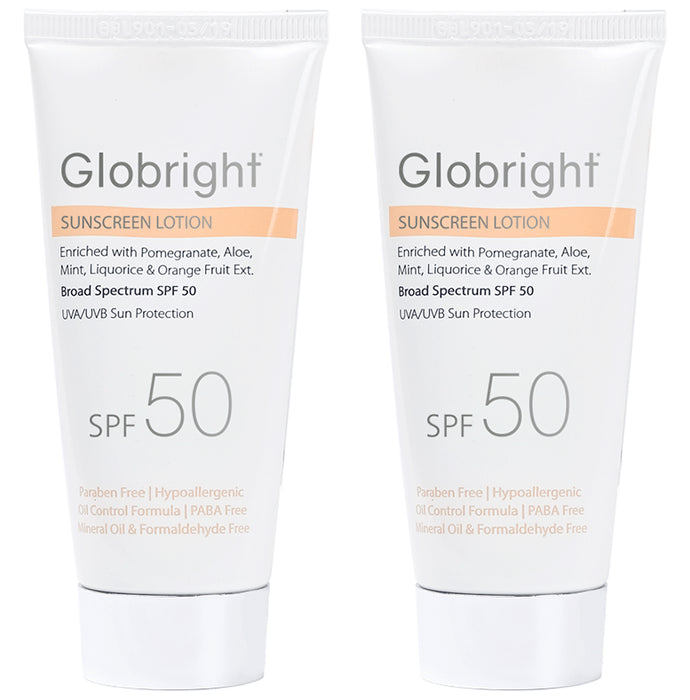 Globright Sunscreen Lotion SPF 50 - Classic Derma