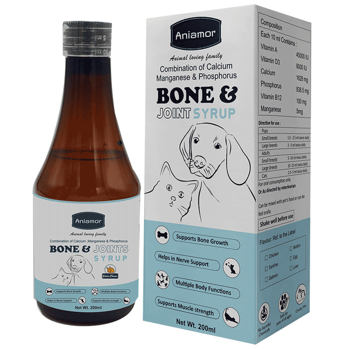 Aniamor Bone & Joint Syrup Chicken Flavour - Classic Derma