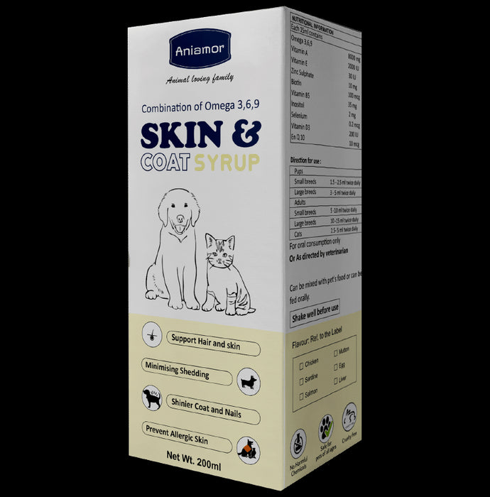 Aniamor Skin & Coat Syrup - Classic Derma